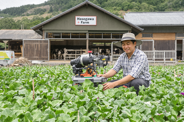伝統と革新が融合する長谷川ファームの農業